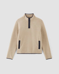 The ReNew Fleece Pullover | Oatmeal