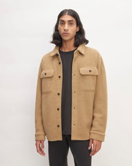 The ReNew Fleece Everyone Overshirt | Tiger's Eye