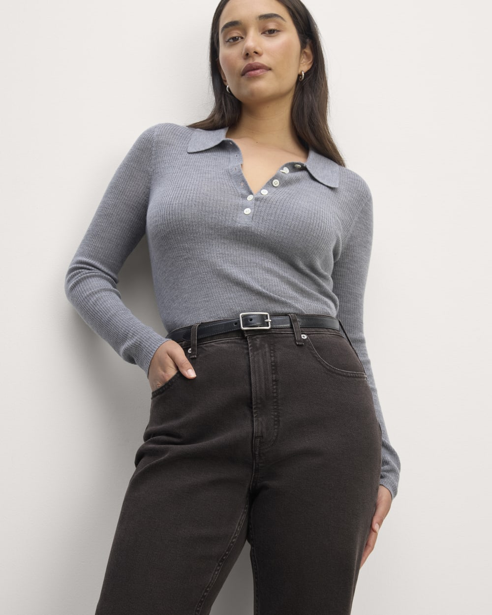 The Cheeky Hourglass Jean | Washed Black | 28.5" Inseam