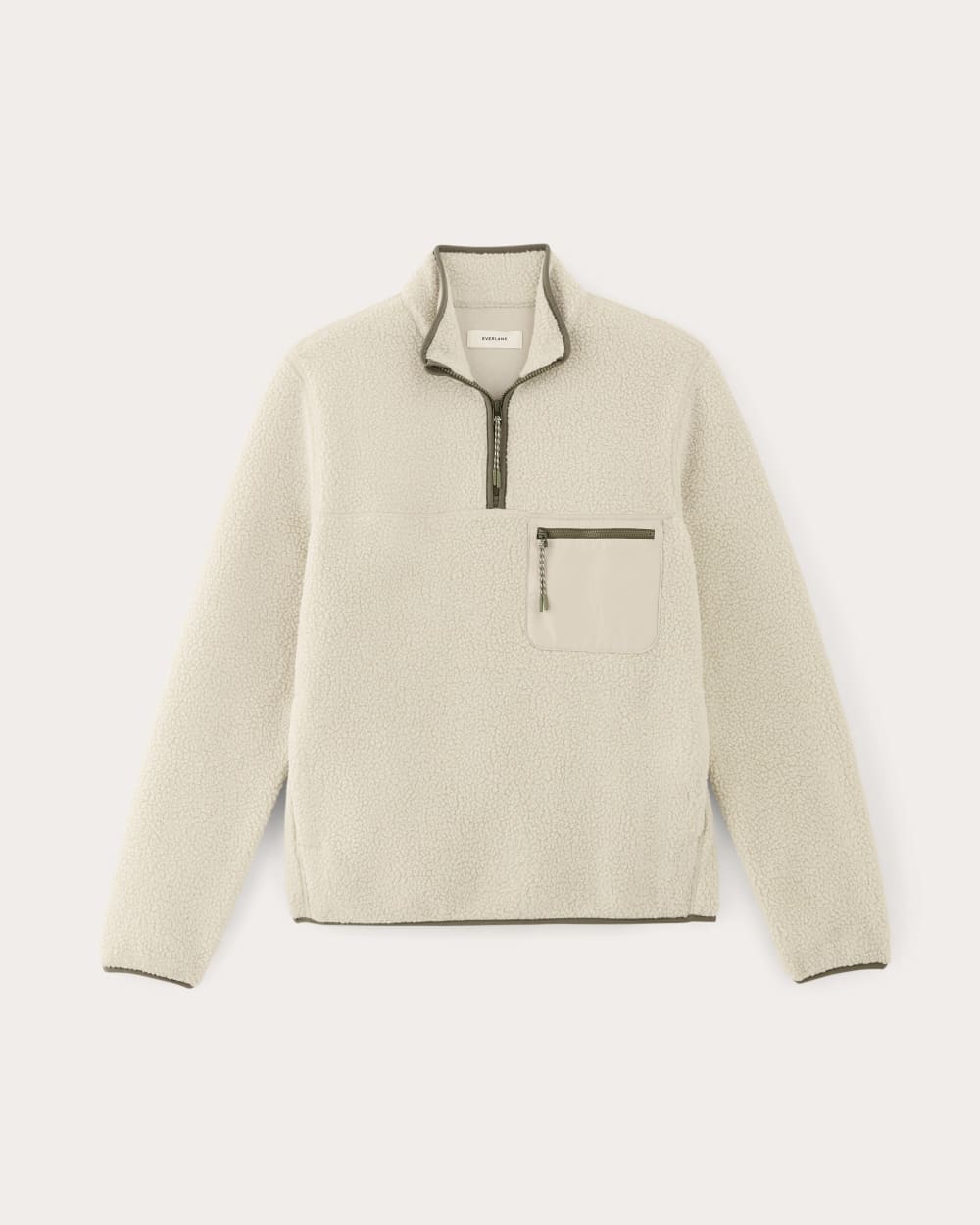 The Teddy Quarter-Zip Fleece | Heathered Oat