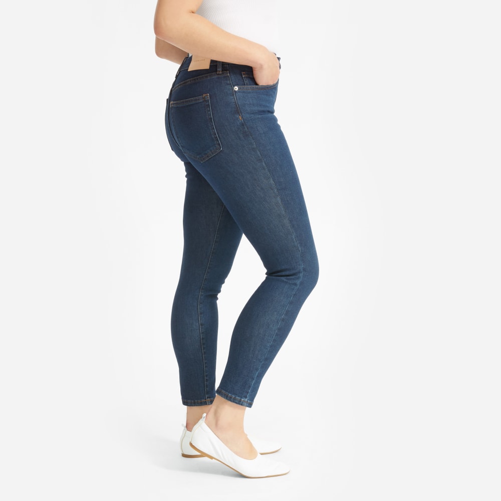 The Authentic Stretch High-Rise Skinny | Dark Blue Wash | 26.5" Inseam