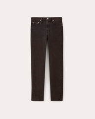 The Organic Cotton Straight-Leg Jean | Washed Black
