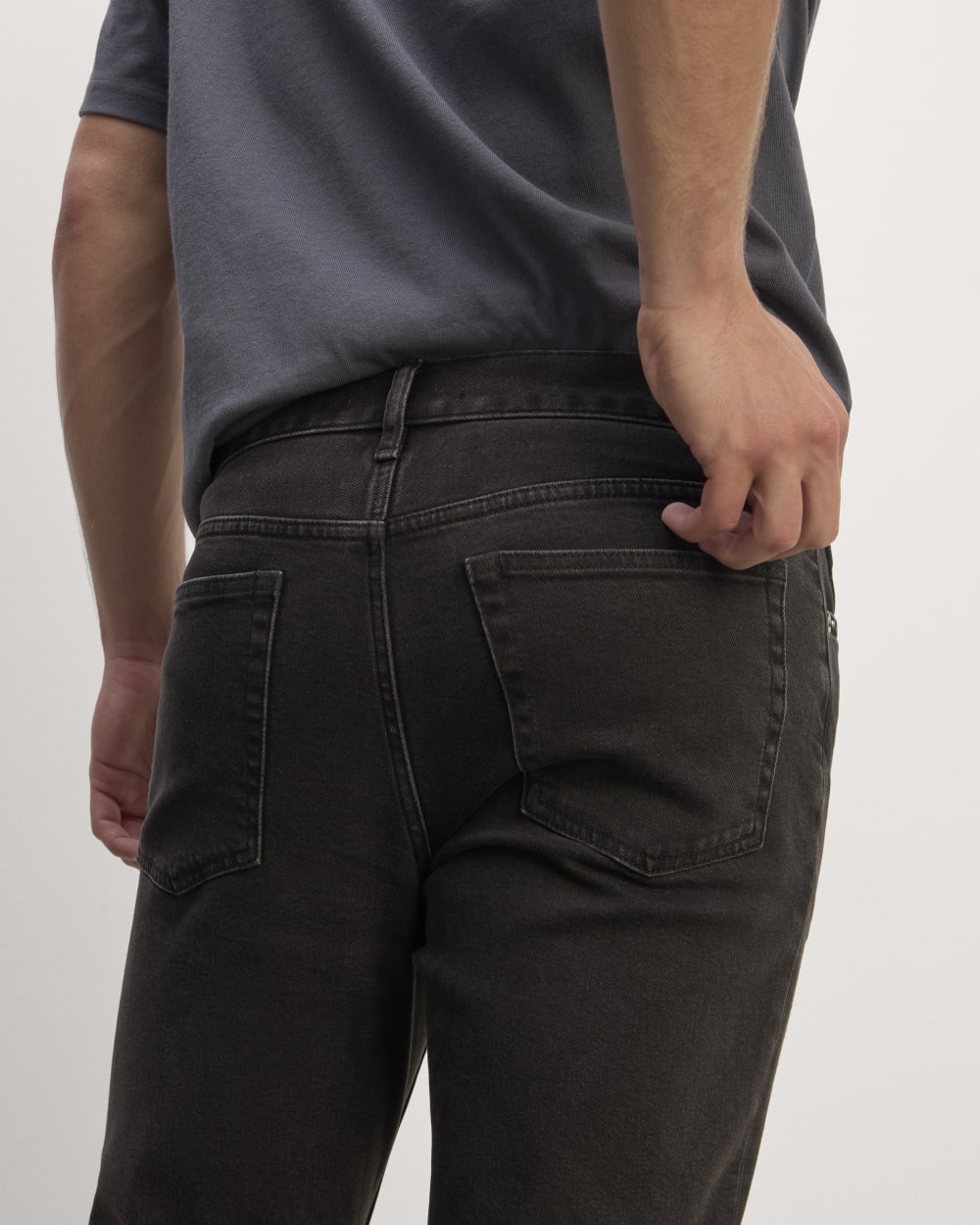 The Organic Cotton Slim-Fit Jean | Washed Black