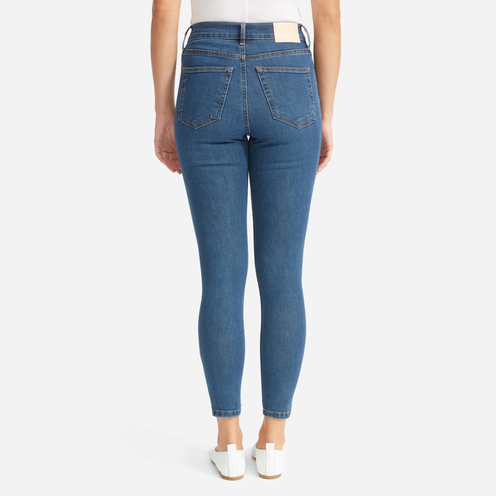 The Authentic Stretch High-Rise Skinny | Mid Blue | 26.5" Inseam
