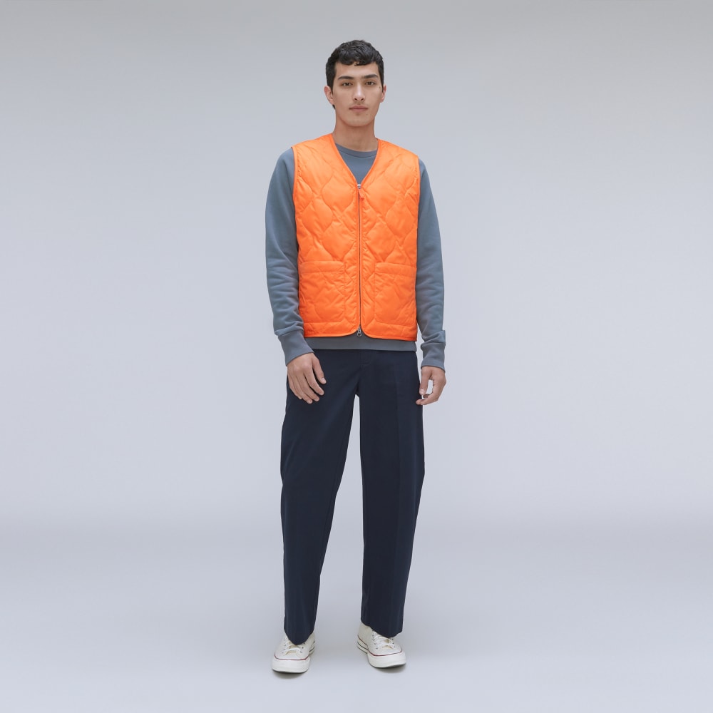 The ReNew Liner Vest | Safety Orange