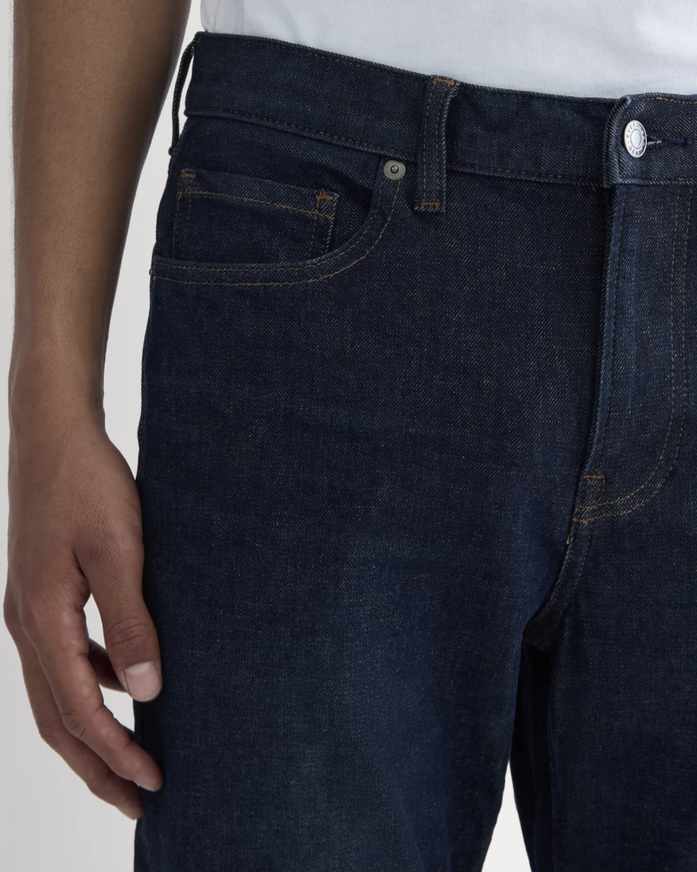 The Slim 4-Way Stretch Organic Jean | Uniform  | Deep Indigo
