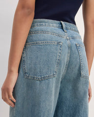 The Super Baggy Jean | Faded Indigo