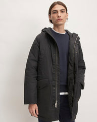 The ReNew Long Parka | Black