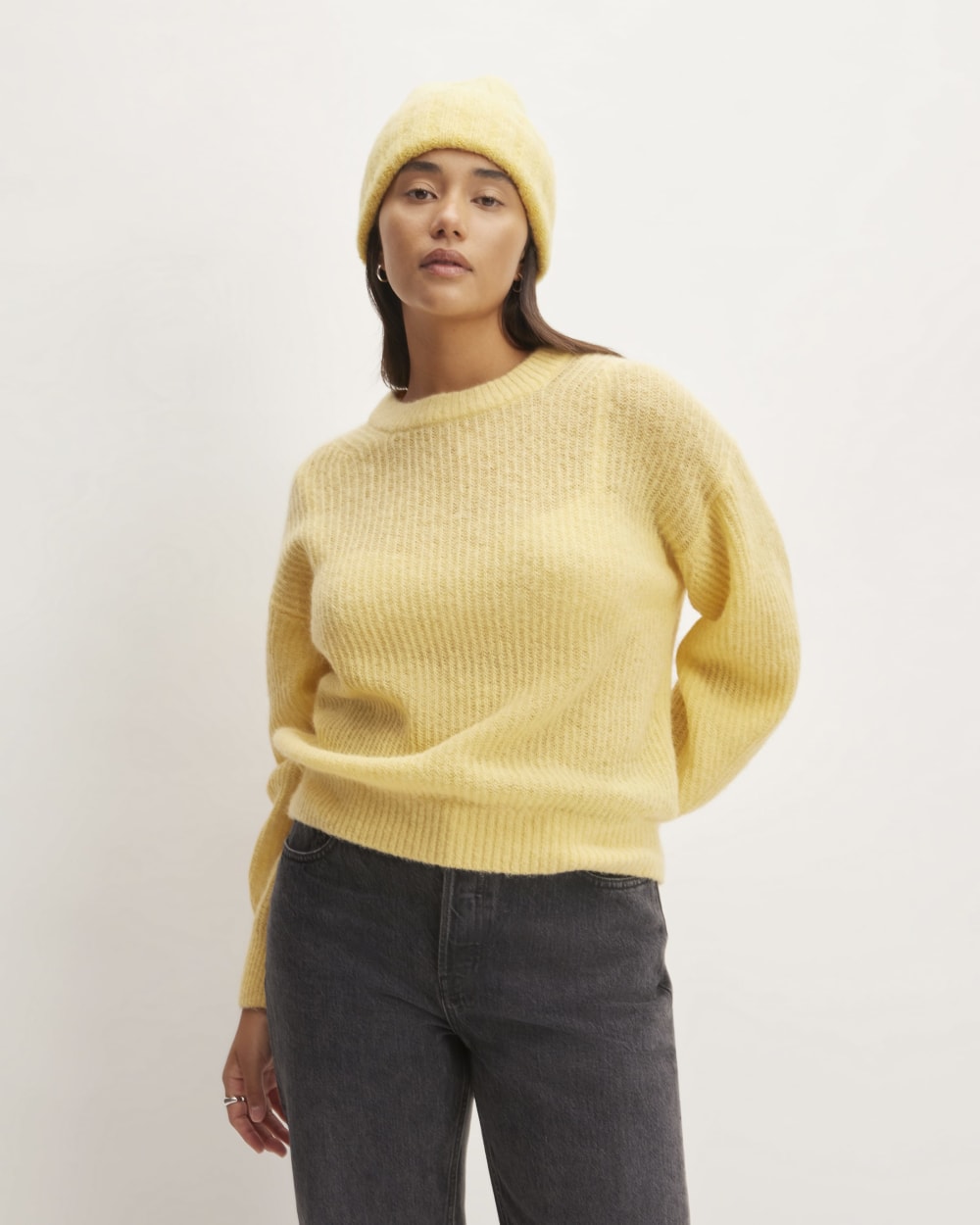 The Alpaca Beanie | Raffia