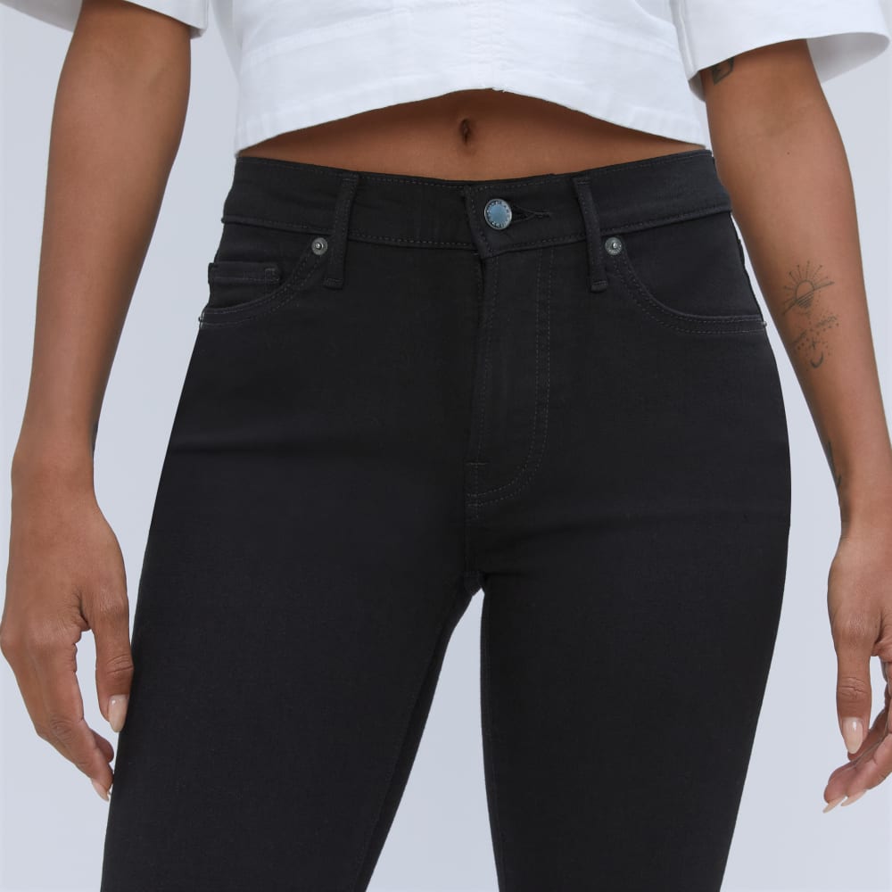 The Mid-Rise Skinny Stretch Jean | Black