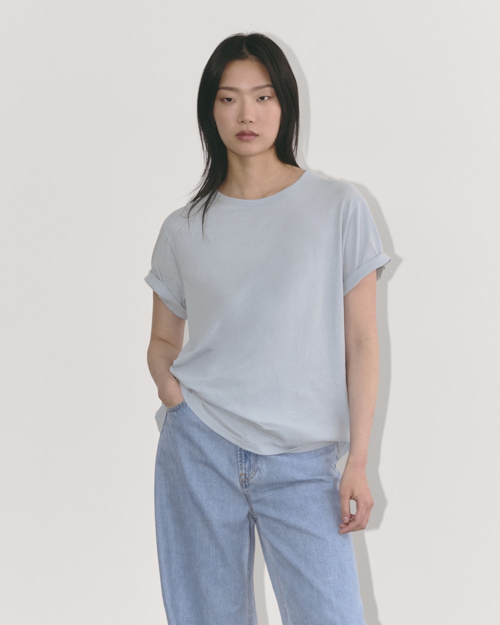The Air Tee | Blue Slate