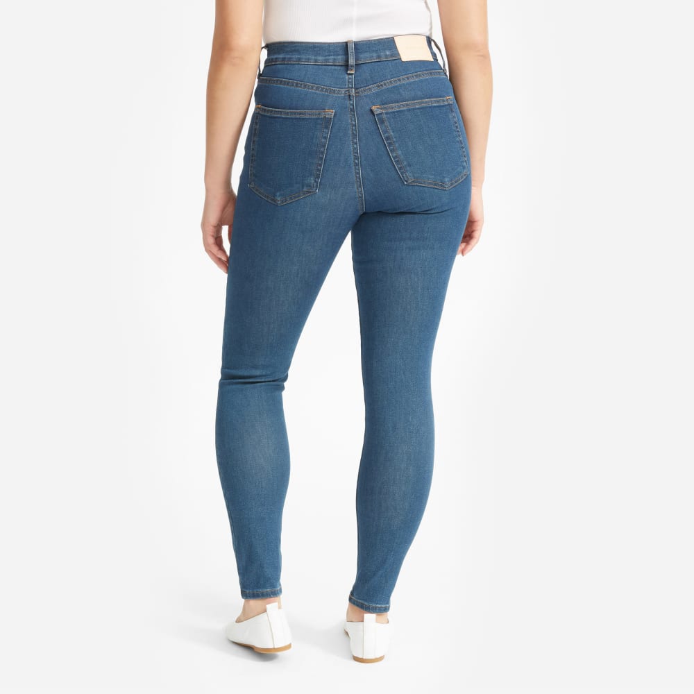 The Authentic Stretch High-Rise Skinny | Mid Blue | 28.5" Inseam