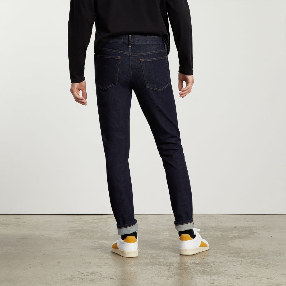 The Slim 4-Way Stretch Organic Jean | Uniform  | Medium Indigo