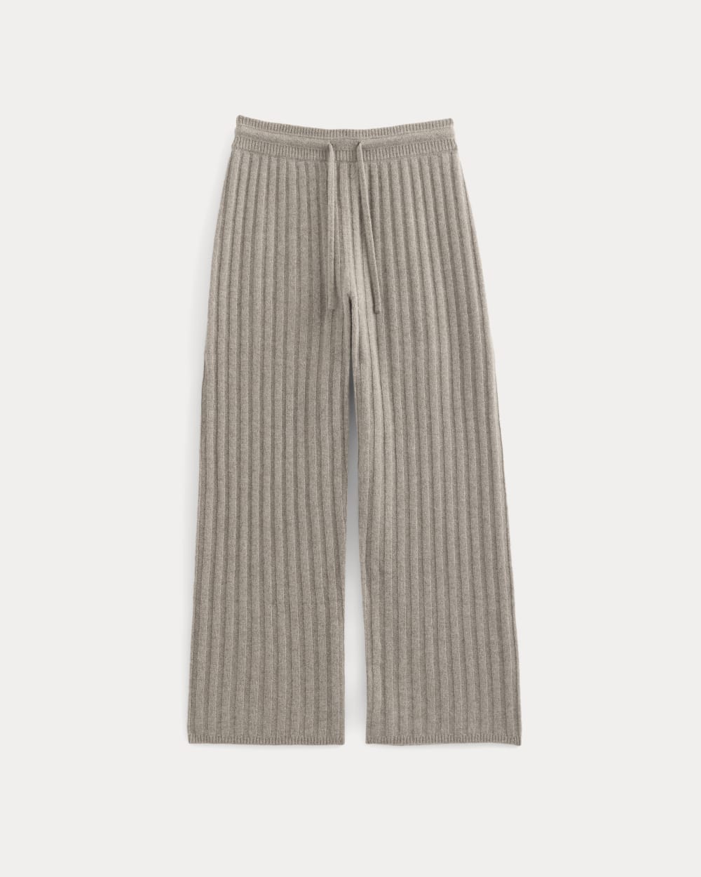 Straight-Leg Pant in Wool Cashmere | Oatmeal