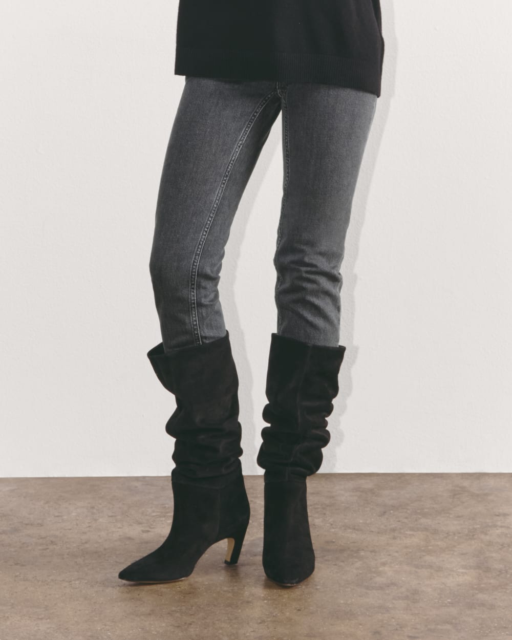 The Original Cheeky® Jean | Washed Charcoal | 28.5" Inseam