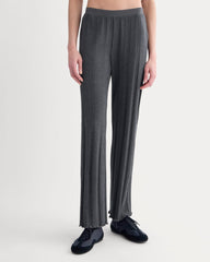 Lounge Rib Pant | Heathered Soot