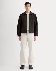 The Filled Harrington Jacket | Black