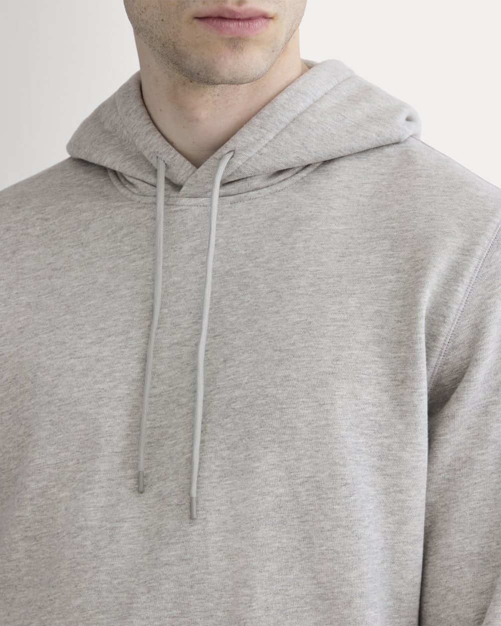 The Off-Duty Terry Hoodie | Heathered Grey