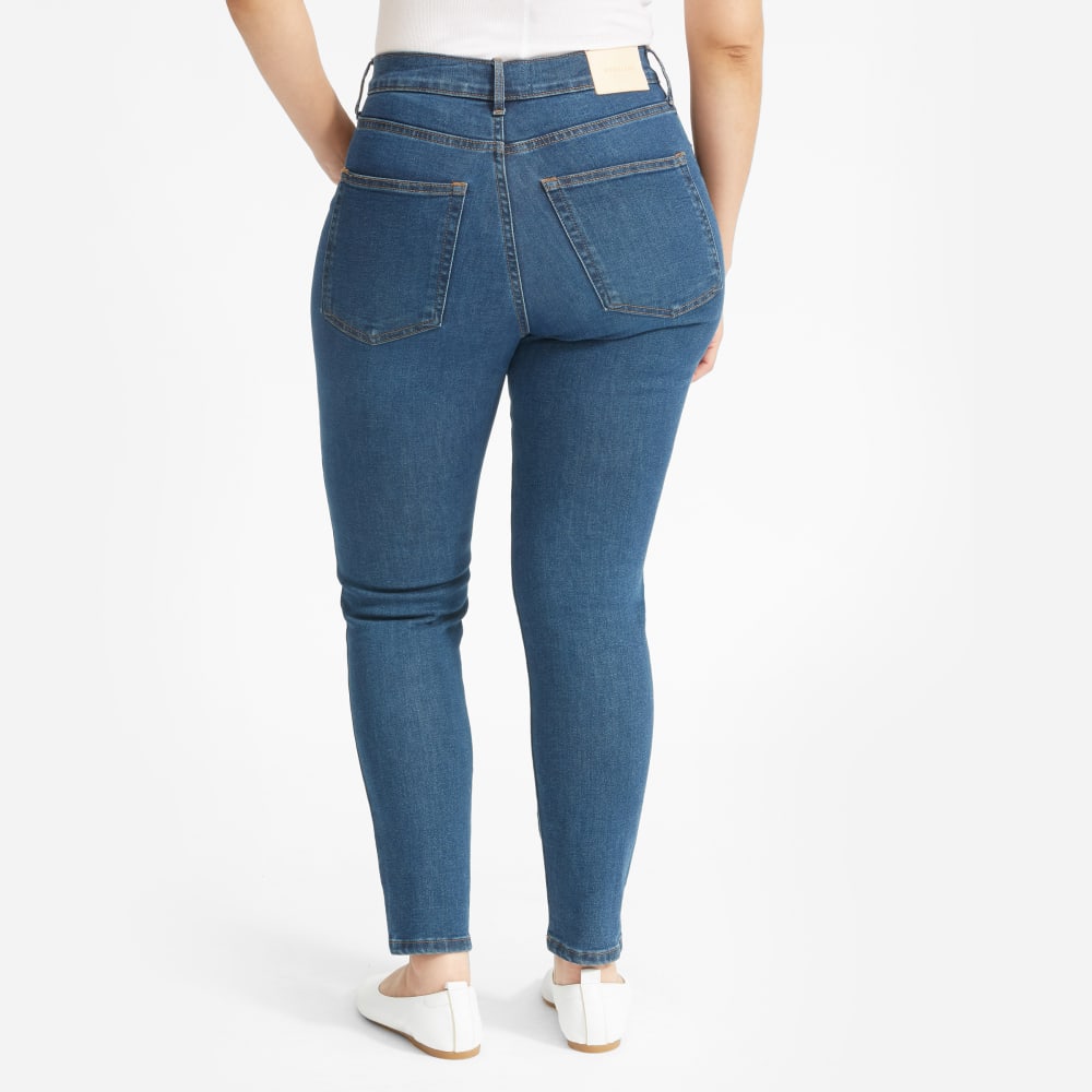 The Authentic Stretch High-Rise Skinny | Mid Blue | 26.5" Inseam