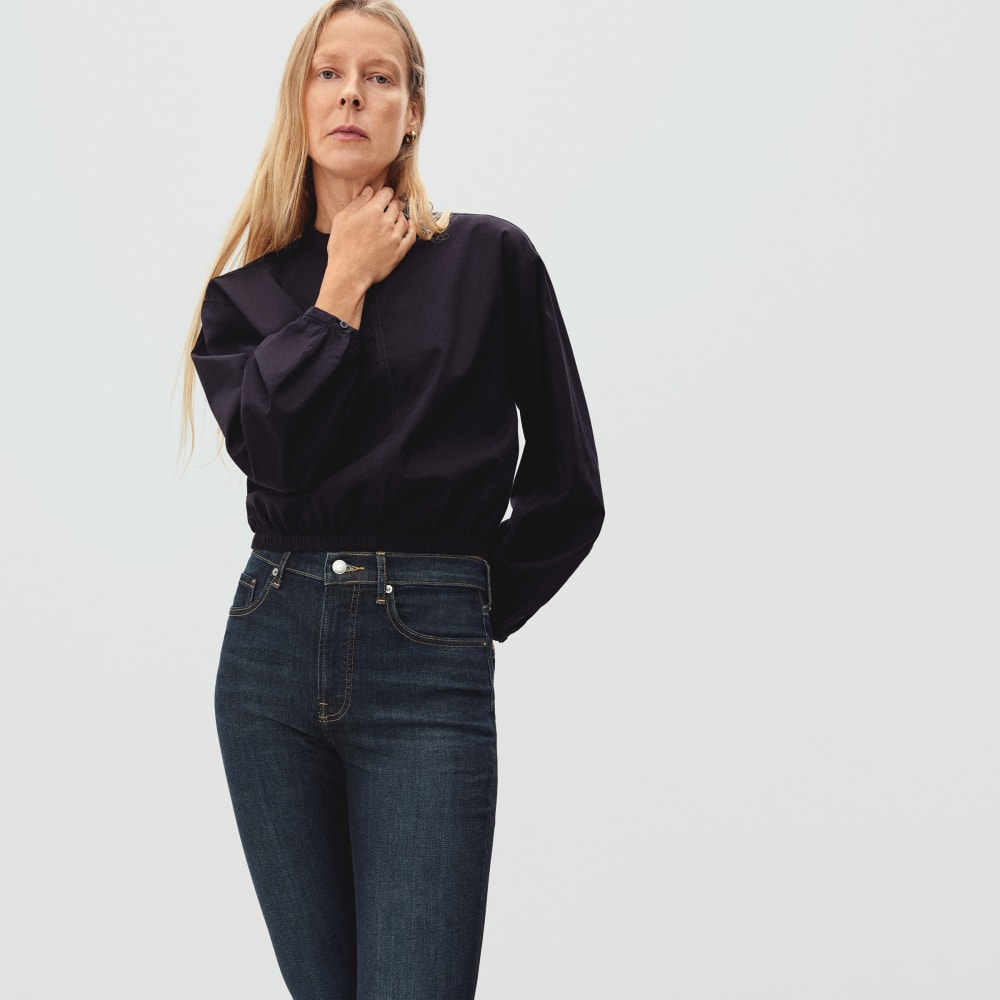 The Authentic Stretch High-Rise Skinny | Deep Indigo | 26.5" Inseam