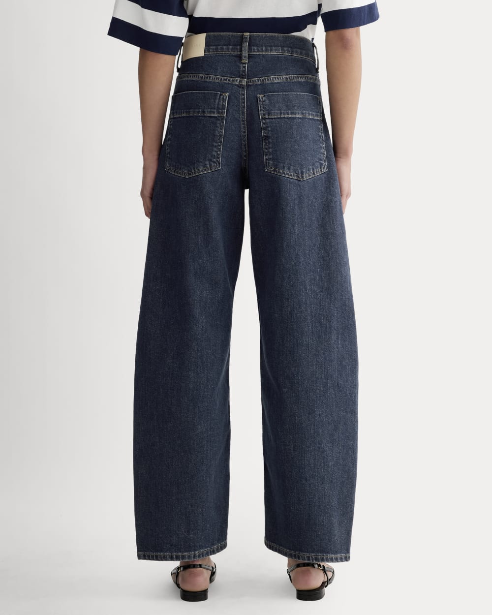 The Way-High® Twist Curve Jean | Indigo Rinse