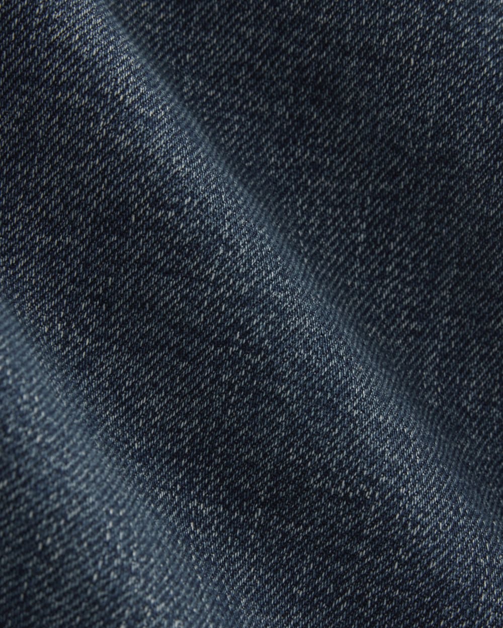 The Long A-Line Denim Short | Dark Indigo