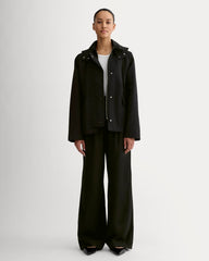 The Short Anorak | Black