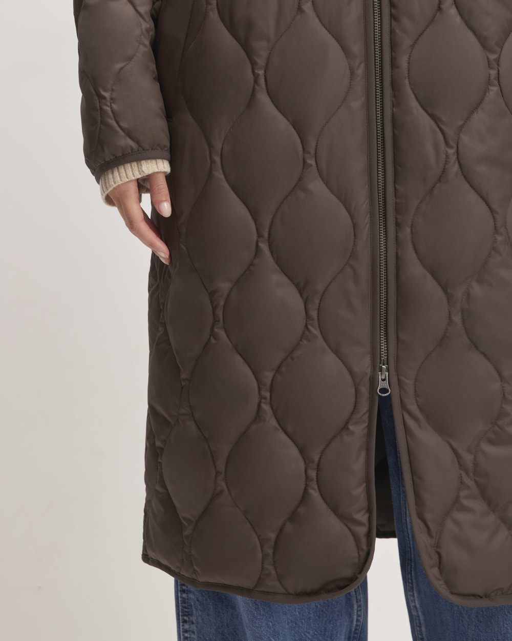 The ReNew Long Liner | Earth Brown