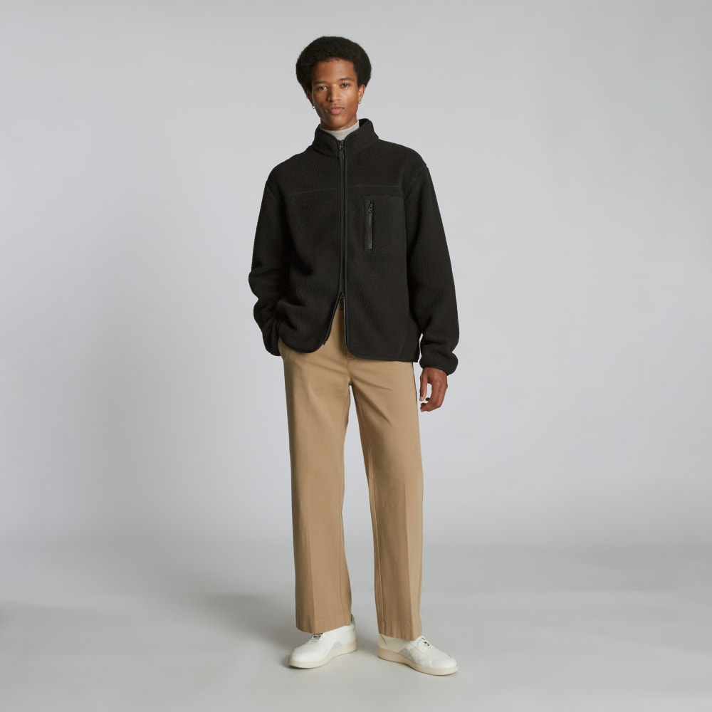 The ReNew Fleece Full Zip | Black