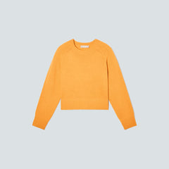 The Cashmere Boxy Crew | Kumquat