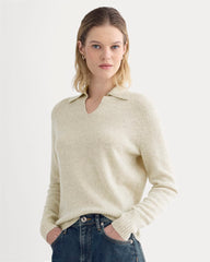 Cashmere Polo Sweater | Canvas