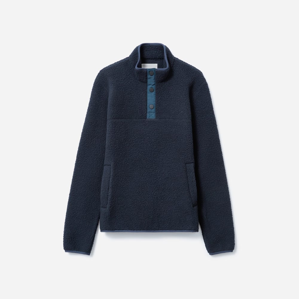 The ReNew Fleece Pullover | Navy