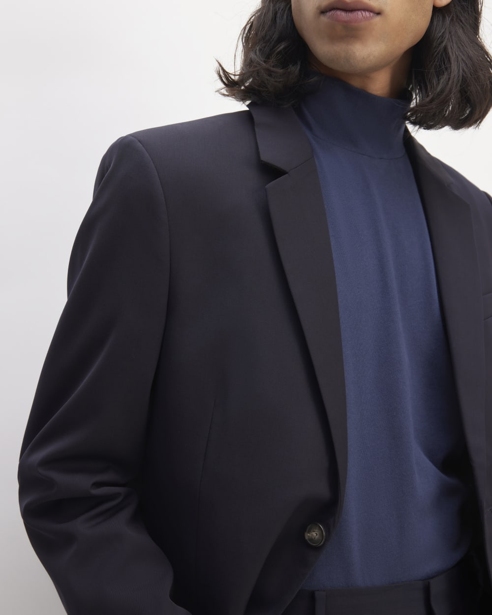 The Italian Wool Jacket |  Navy