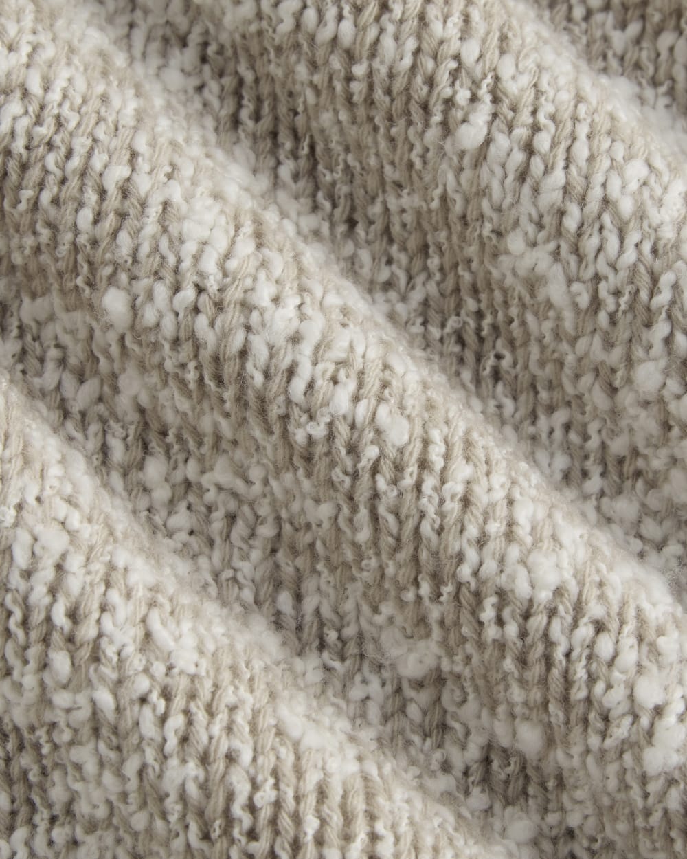 Rollneck Sweater | Bone/Trench Coat Twist