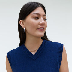 The Cashmere Vest | Bright Navy