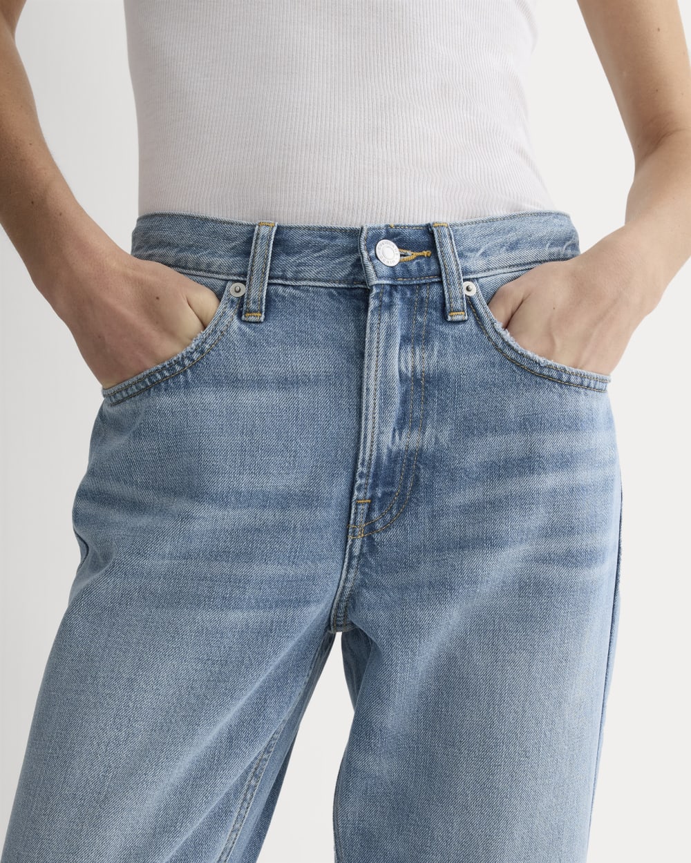 The Super-Soft Relaxed Jean | Weathered Blue