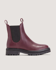 The Lug Chelsea Boot | Bordeaux