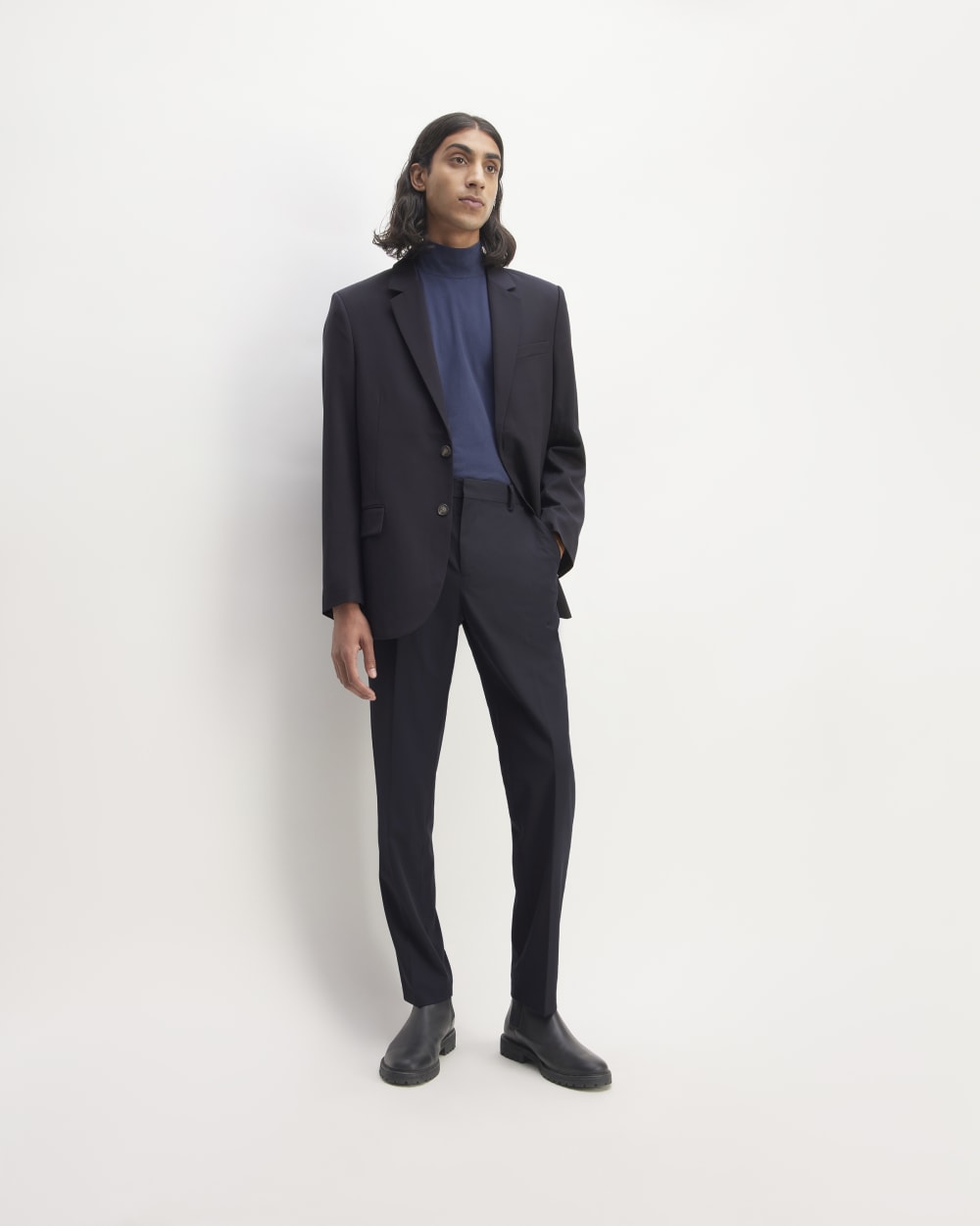 The Italian Wool Jacket |  Navy