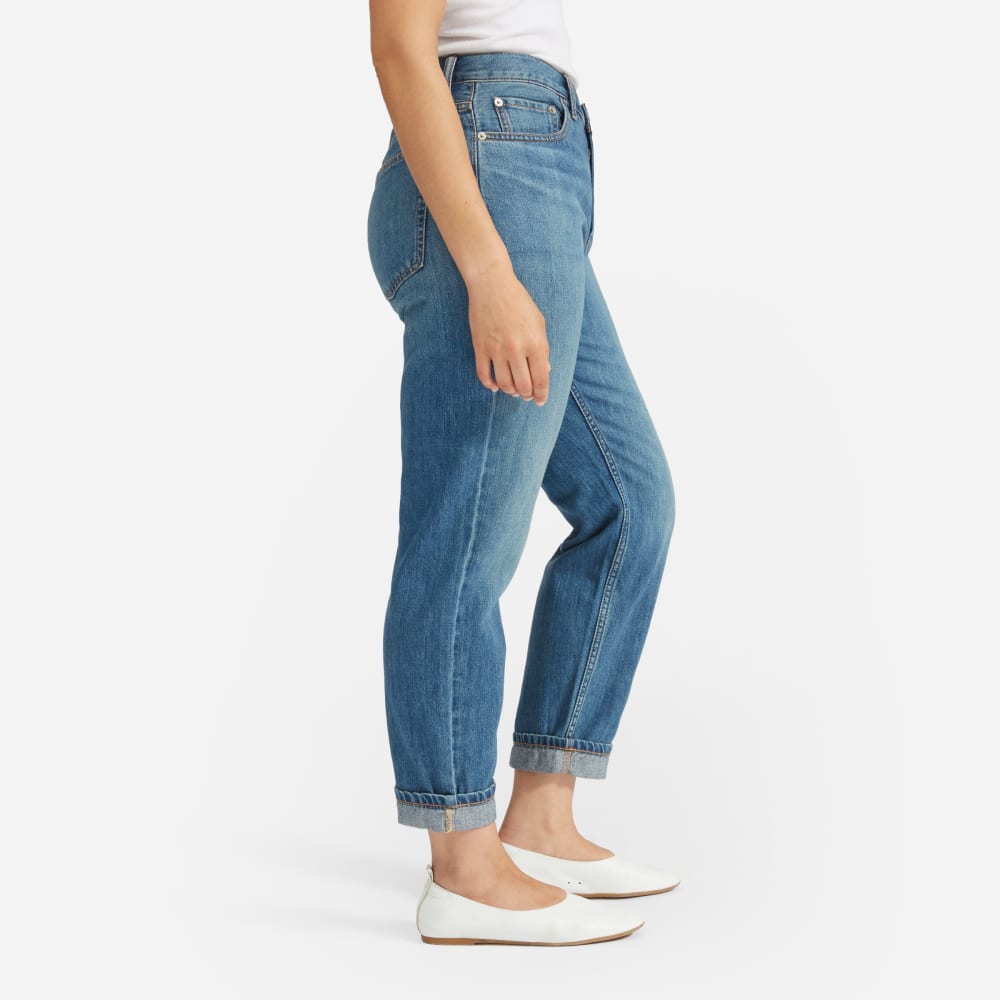 The Super-Soft Relaxed Jean | Mid Blue