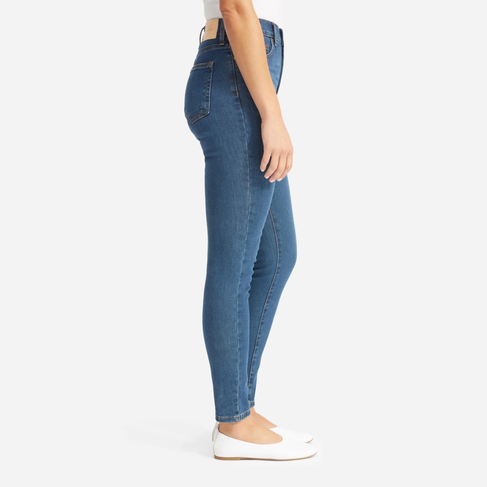 The Authentic Stretch High-Rise Skinny | Mid Blue | 28.5" Inseam