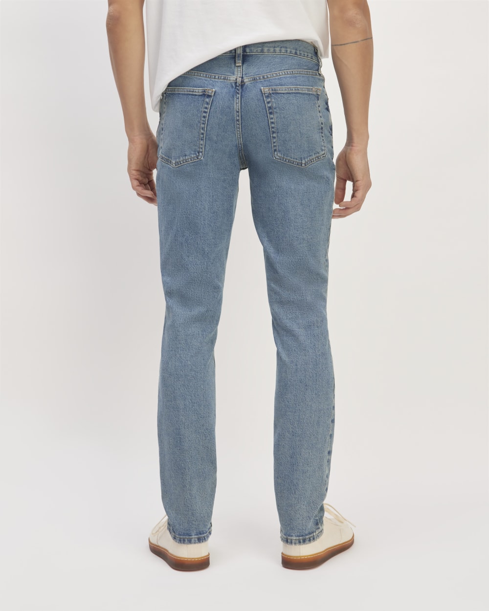 The Organic Cotton Slim-Fit Jean | Faded Sky Blue