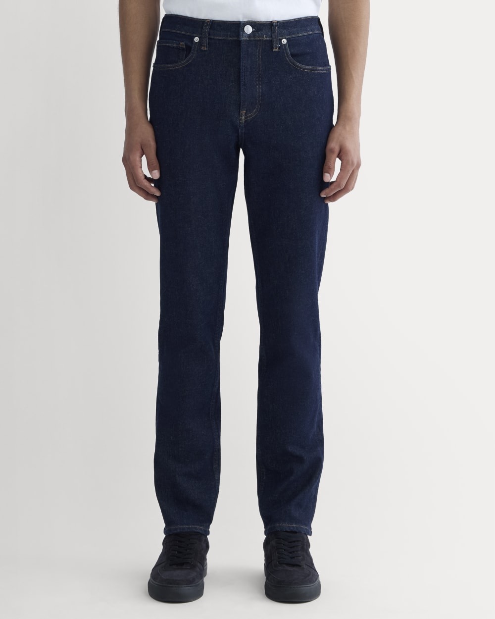 The Relaxed 4-Way Stretch Organic Jean | Uniform | Dark Indigo