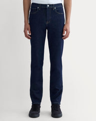 The Relaxed 4-Way Stretch Organic Jean | Uniform | Dark Indigo