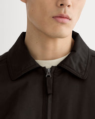 The Filled Harrington Jacket | Black