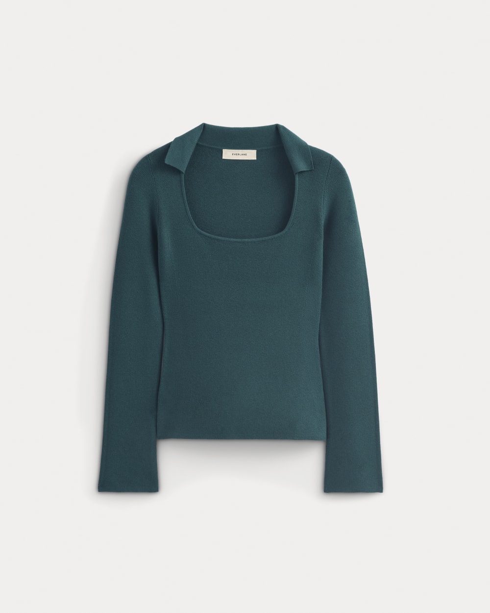 Knit Scoop-Neck Top | Reflecting Pond