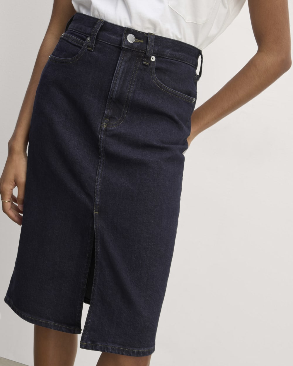 The Mid-Way Skirt | Deep Rinse