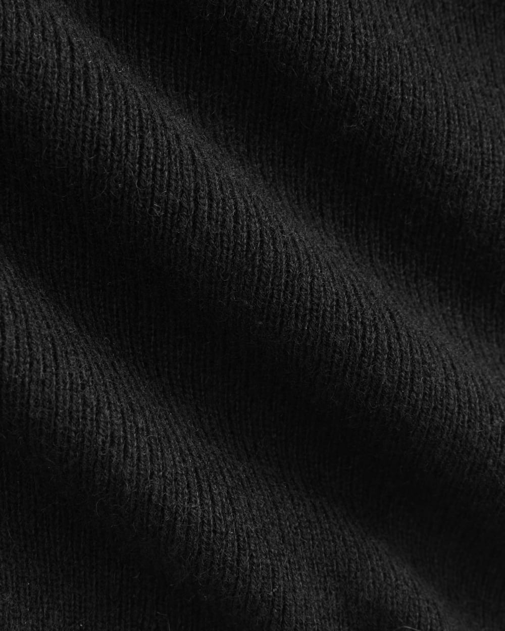 Cashmere Cropped Tank | Black