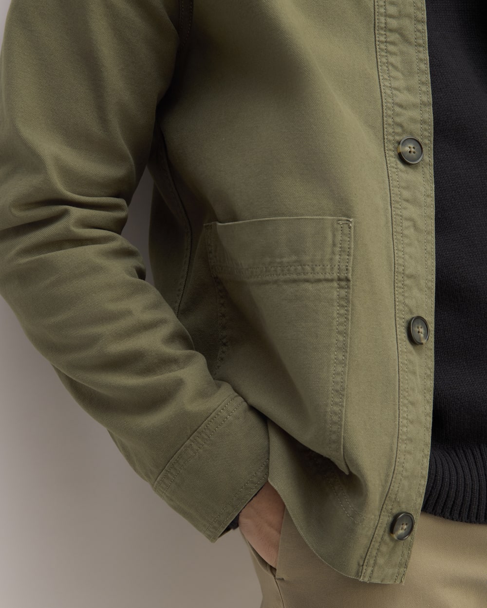 The Organic Cotton Chore Jacket | Kalamata