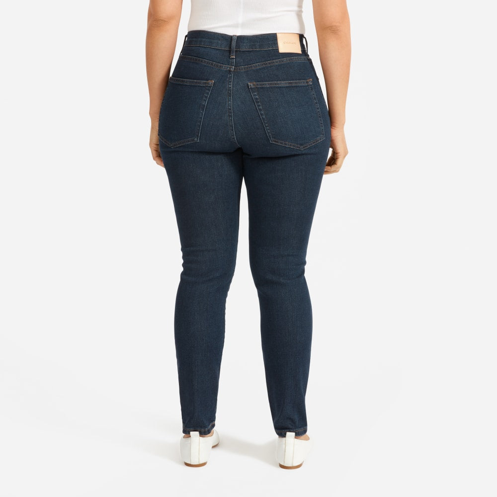 The Authentic Stretch High-Rise Skinny | Deep Indigo | 30.5" Inseam