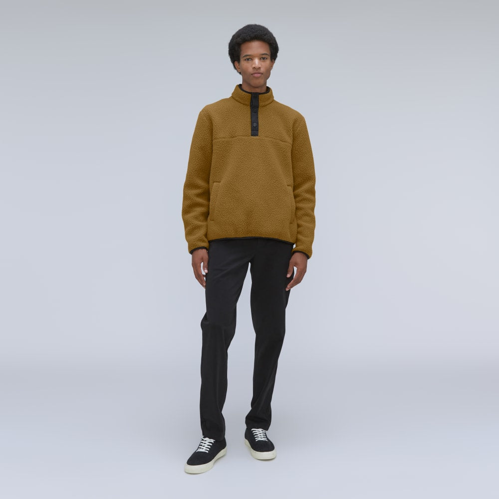 The ReNew Fleece Pullover | Tapenade